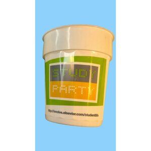 Elsevier Study Party Cup Pencil Holder Nursing School Student Nurse